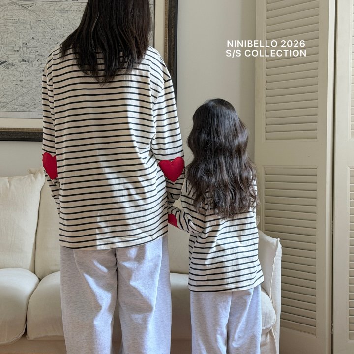 Ninibello - Korean Women Fashion - #momslook - Bbangtteok Collar Tee (Adult) - 10