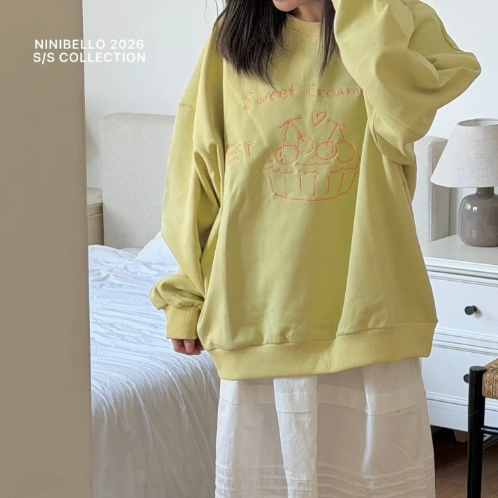 Ninibello - Korean Women Fashion - #momslook - Sweet Pie Sweatshirt (Adult) - 12
