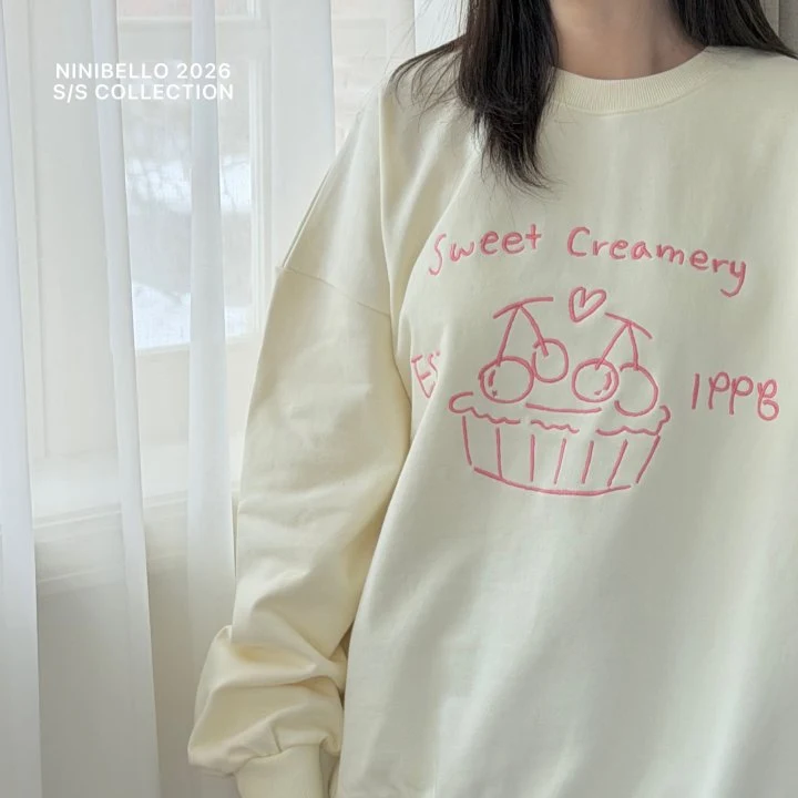 Ninibello - Korean Women Fashion - #womensfashion - Sweet Pie Sweatshirt (Adult) - 9