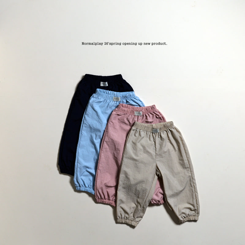 Normalplay - Korean Children Fashion - #Kfashion4kids - Easy Wear Wind Jogger Pants - 12