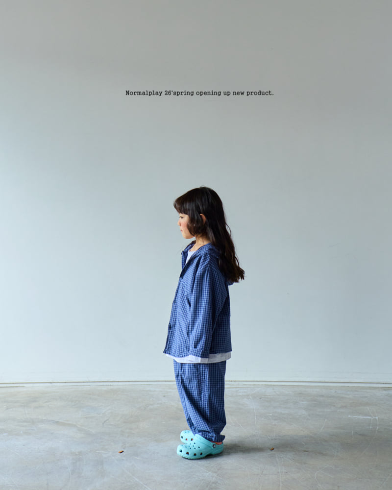 Normalplay - Korean Children Fashion - #Kfashion4kids - Peter Pan Check Pants - 7