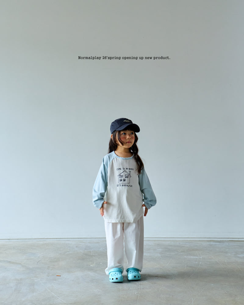 Normalplay - Korean Children Fashion - #childofig - My Home Raglan Tee - 10