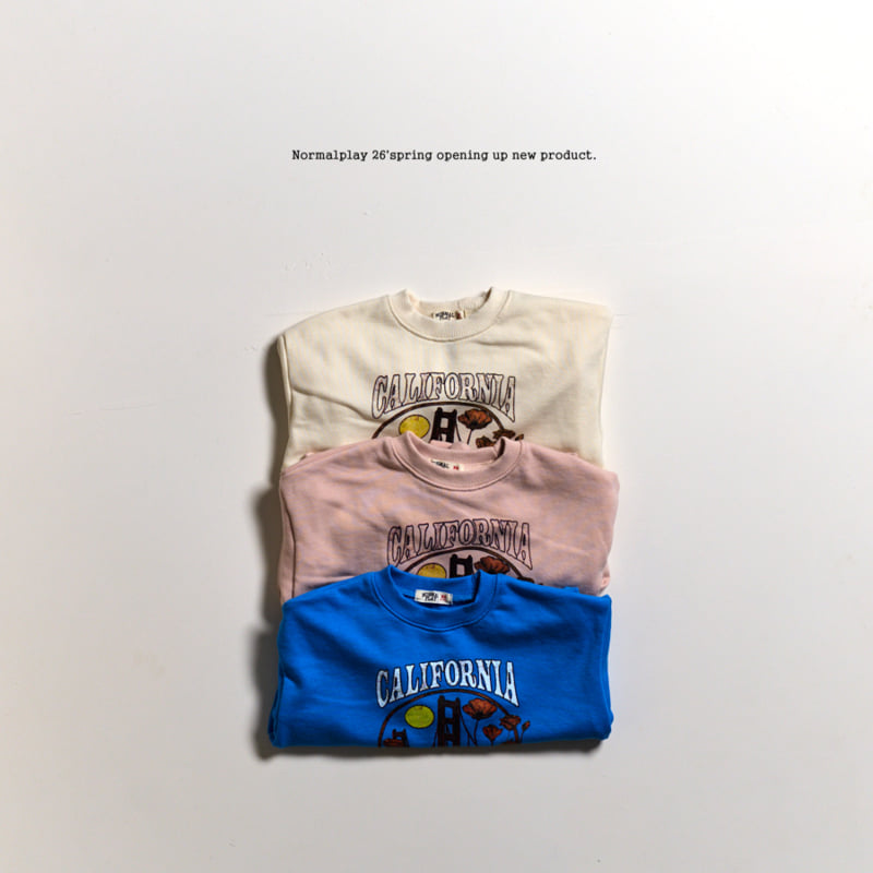 Normalplay - Korean Children Fashion - #childofig - California Sweatshirt - 8