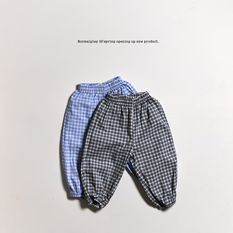 Normalplay - Korean Children Fashion - #prettylittlegirls - Rodi Check Pants - 4