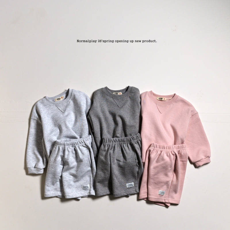 Normalplay - Korean Children Fashion - #childofig - Soft Terry Shorts - 12