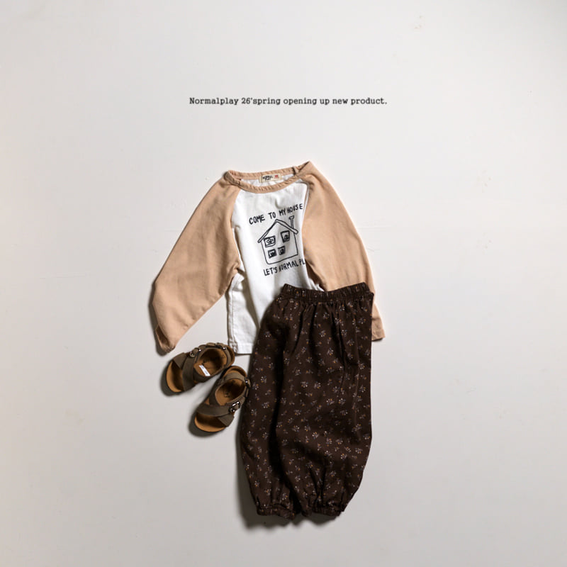Normalplay - Korean Children Fashion - #childrensboutique - My Home Raglan Tee - 11