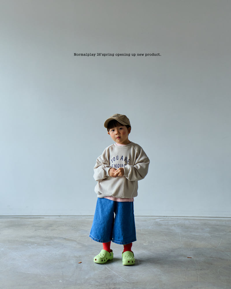 Normalplay - Korean Children Fashion - #designkidswear - Enough Sweatshirt - 9
