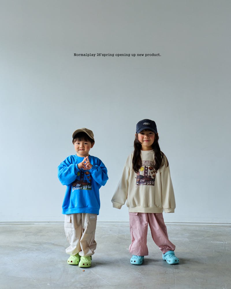 Normalplay - Korean Children Fashion - #designkidswear - California Sweatshirt - 10