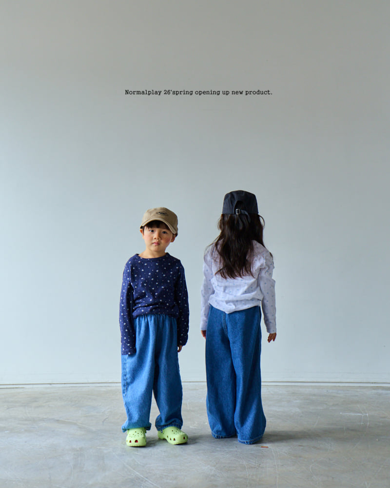Normalplay - Korean Children Fashion - #designkidswear - Eyelet Flower Tee - 7