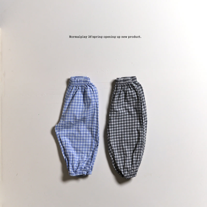 Normalplay - Korean Children Fashion - #designkidswear - Rodi Check Pants - 7