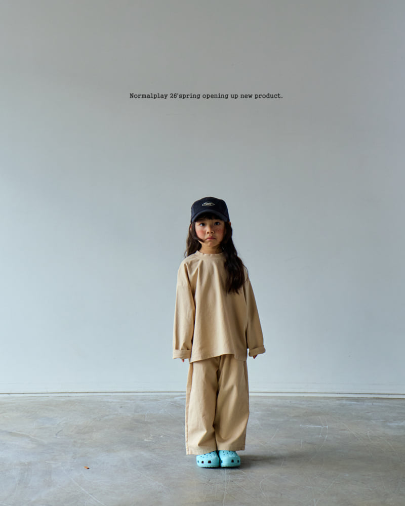 Normalplay - Korean Children Fashion - #childrensboutique - Jersey Oversized Tee - 4
