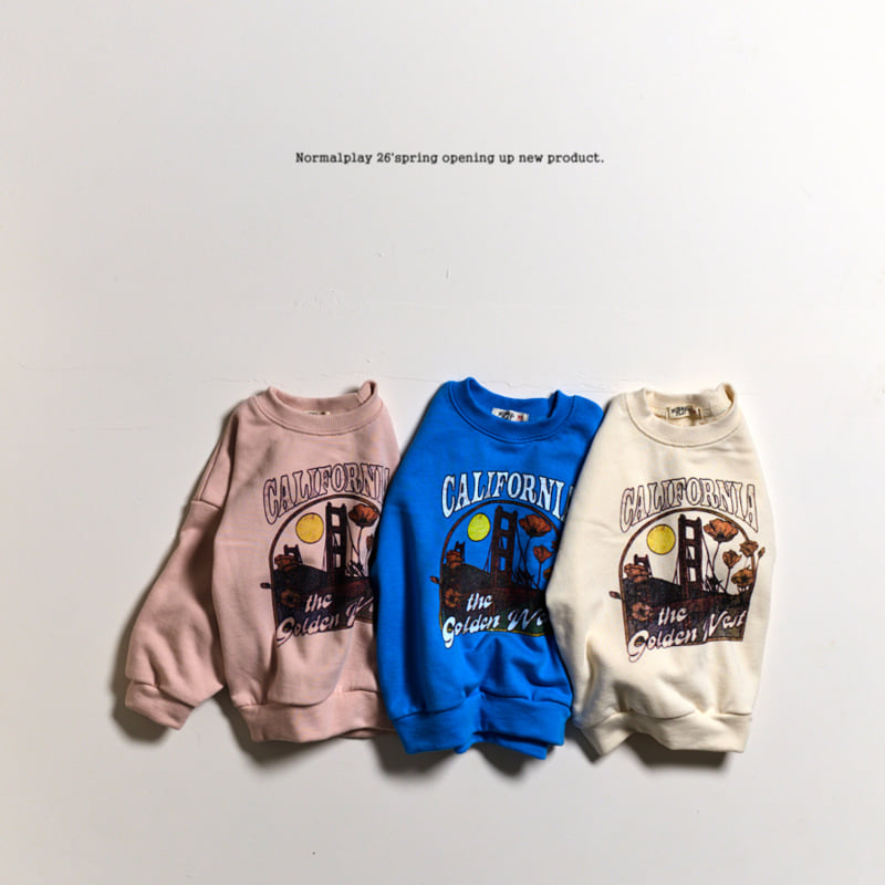 Normalplay - Korean Children Fashion - #discoveringself - California Sweatshirt - 11