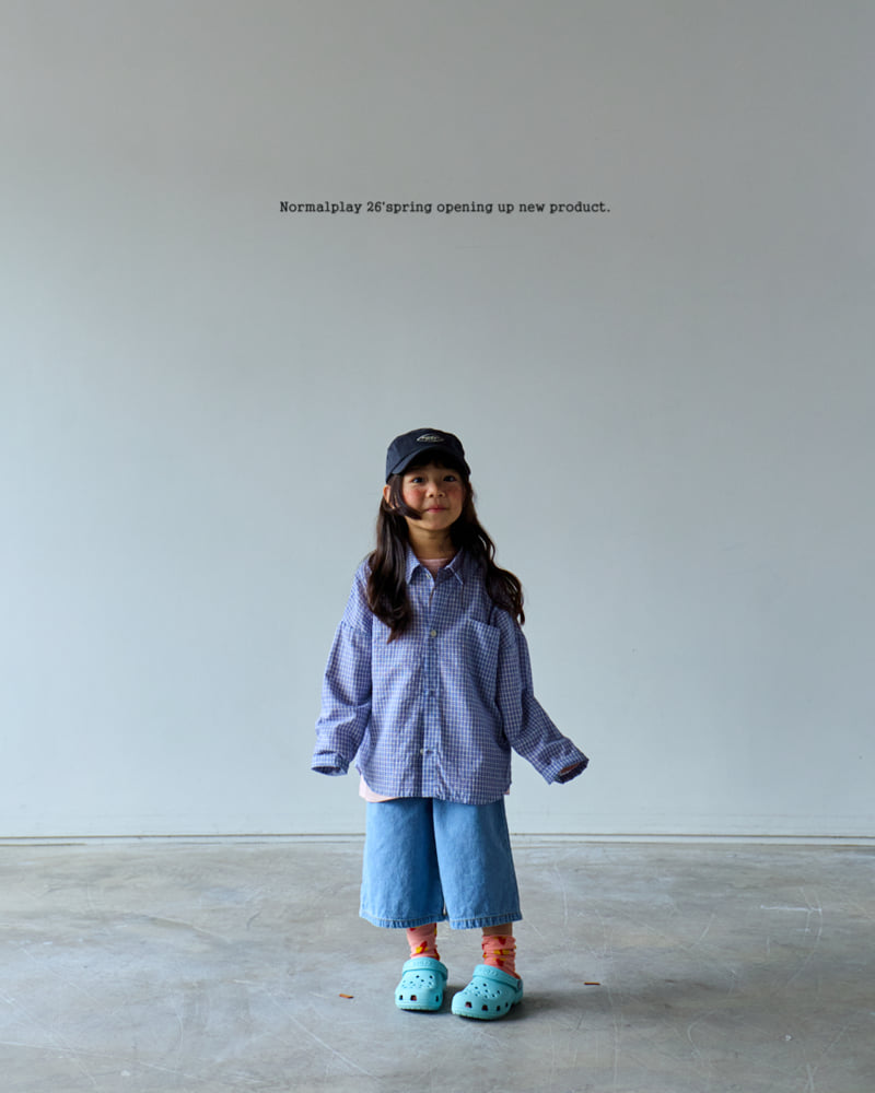 Normalplay - Korean Children Fashion - #discoveringself - Normal Bermuda Denim Pants - 10