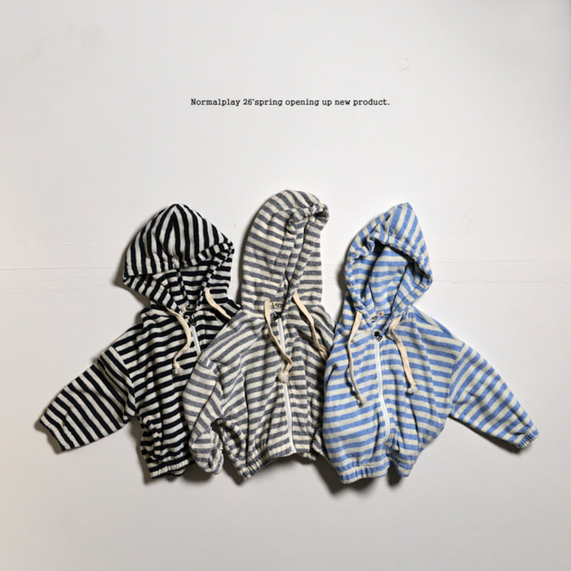 Normalplay - Korean Children Fashion - #discoveringself - Oreo Hood Zip-up - 9