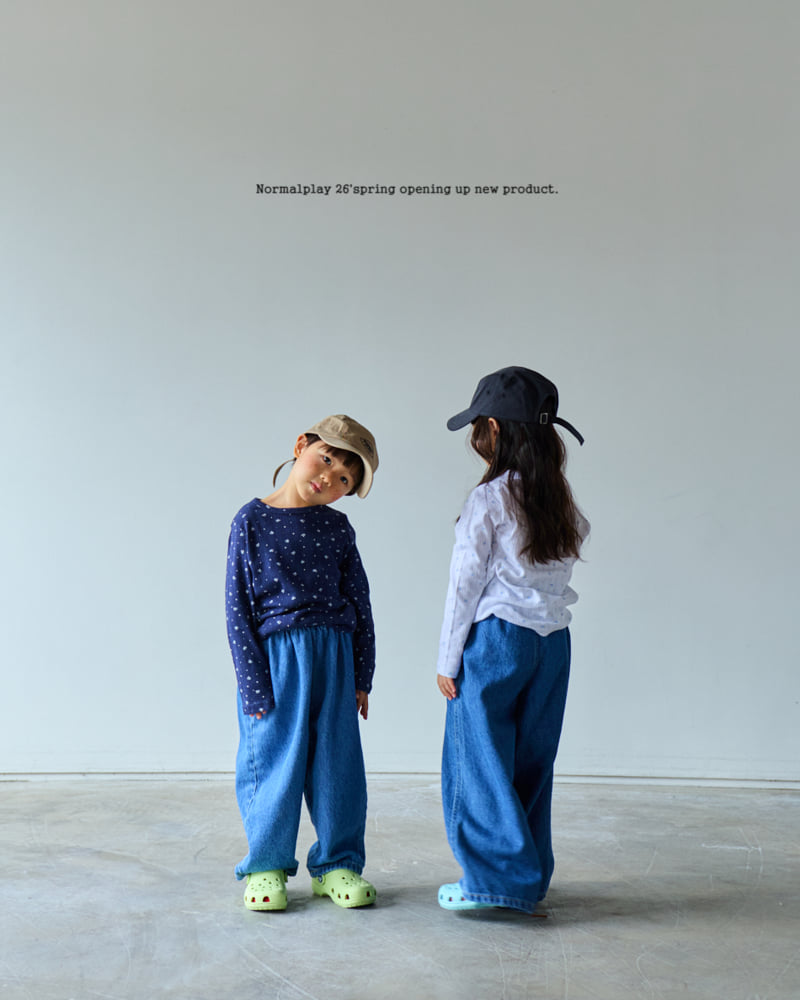 Normalplay - Korean Children Fashion - #discoveringself - Eyelet Flower Tee - 8