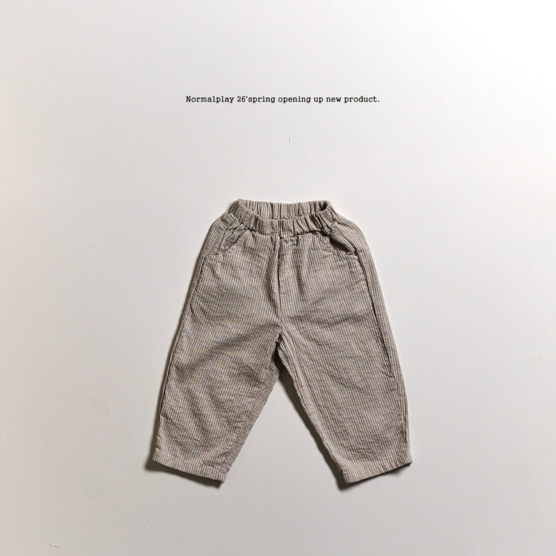 Normalplay - Korean Children Fashion - #designkidswear - Line Slacks - 4