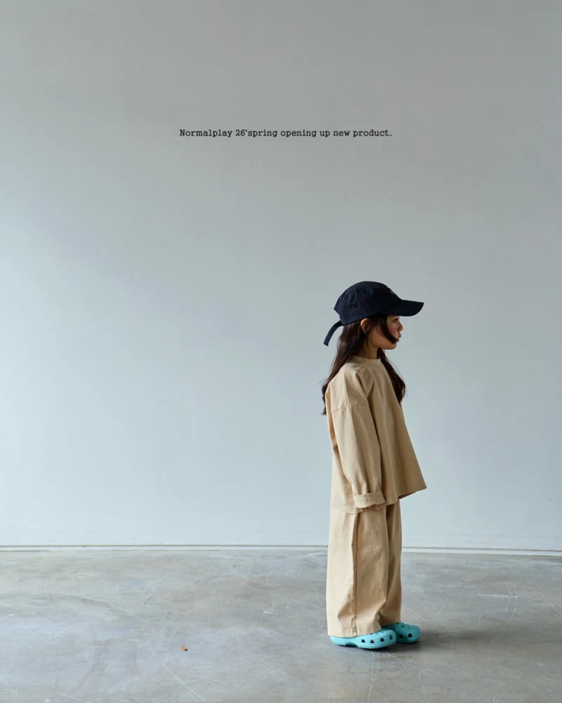 Normalplay - Korean Children Fashion - #discoveringself - Jersey Oversized Tee - 5