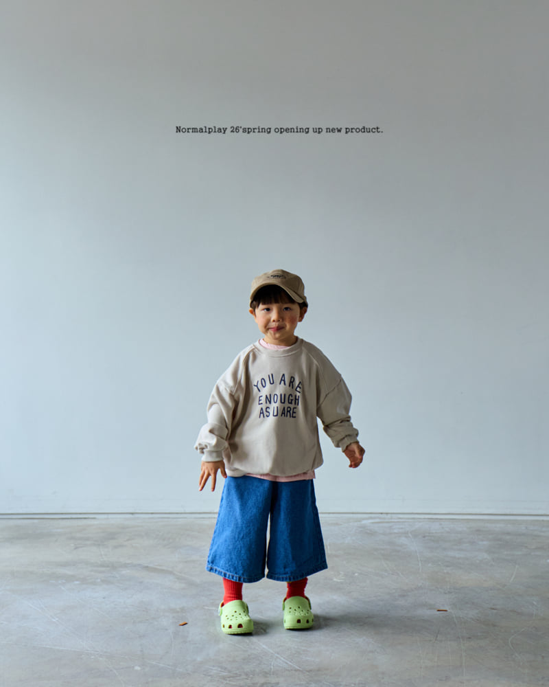 Normalplay - Korean Children Fashion - #fashionkids - Enough Sweatshirt - 11