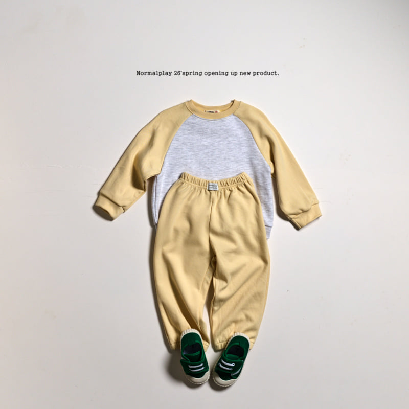Normalplay - Korean Children Fashion - #fashionkids - Daily Raglan Set - 7