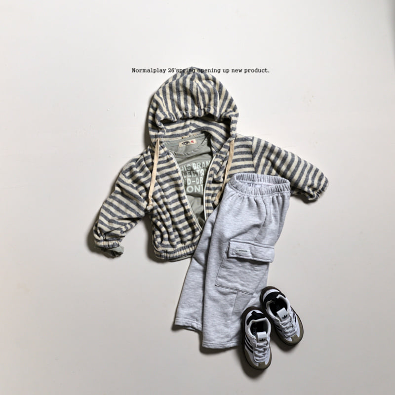 Normalplay - Korean Children Fashion - #discoveringself - Normal Spring Cargo Pants - 4