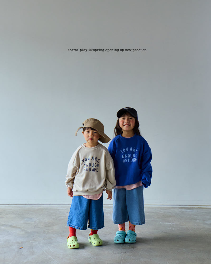 Normalplay - Korean Children Fashion - #kidsshorts - Enough Sweatshirt - 12