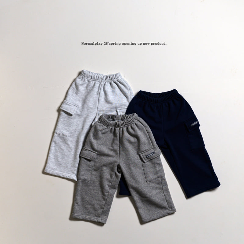 Normalplay - Korean Children Fashion - #kidsshorts - Normal Spring Cargo Pants - 5