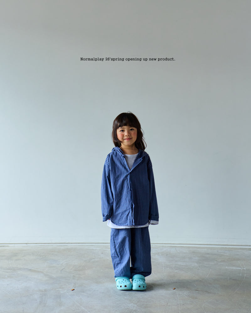 Normalplay - Korean Children Fashion - #fashionkids - Peter Pan Check Pants - 4