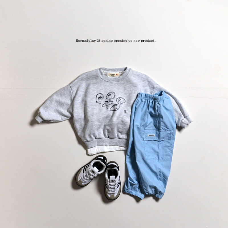 Normalplay - Korean Children Fashion - #kidsshorts - Jump Rope Friends Sweatshirt - 8