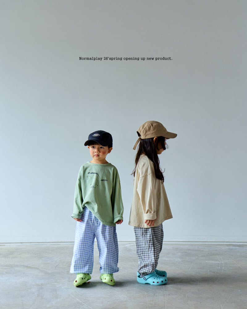 Normalplay - Korean Children Fashion - #kidsshorts - Rodi Check Pants - 10