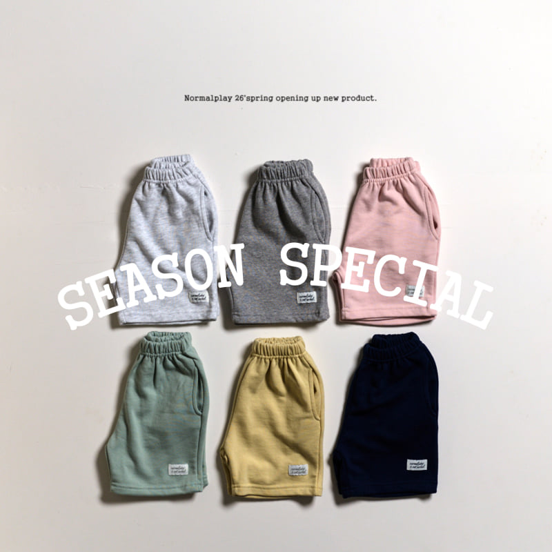 Normalplay - Korean Children Fashion - #kidsshorts - Soft Terry Shorts