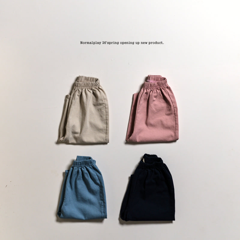 Normalplay - Korean Children Fashion - #kidsstore - Milky Cotton Pants - 12