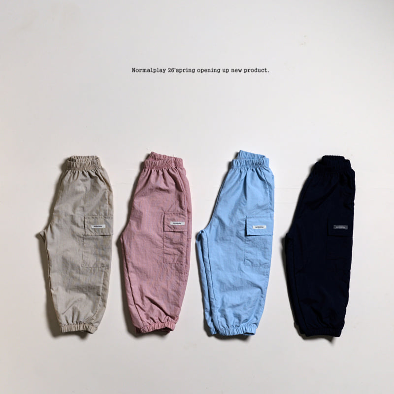 Normalplay - Korean Children Fashion - #kidsshorts - Easy Wear Cargo Pants - 4