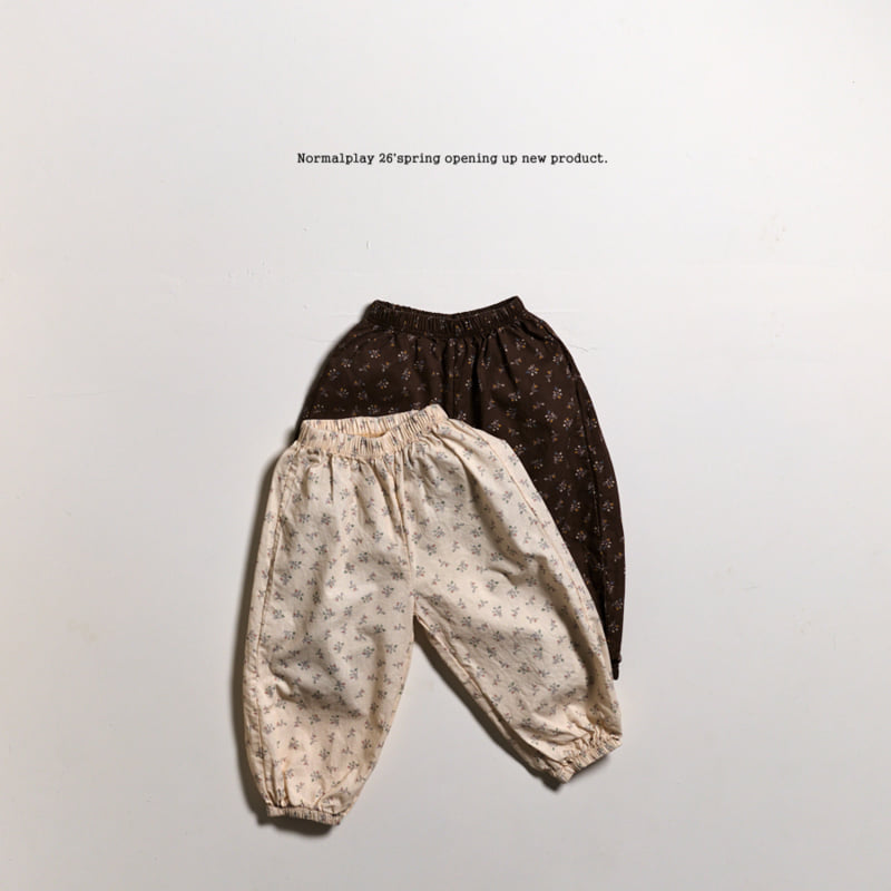 Normalplay - Korean Children Fashion - #kidsstore - One Day Flower Pants