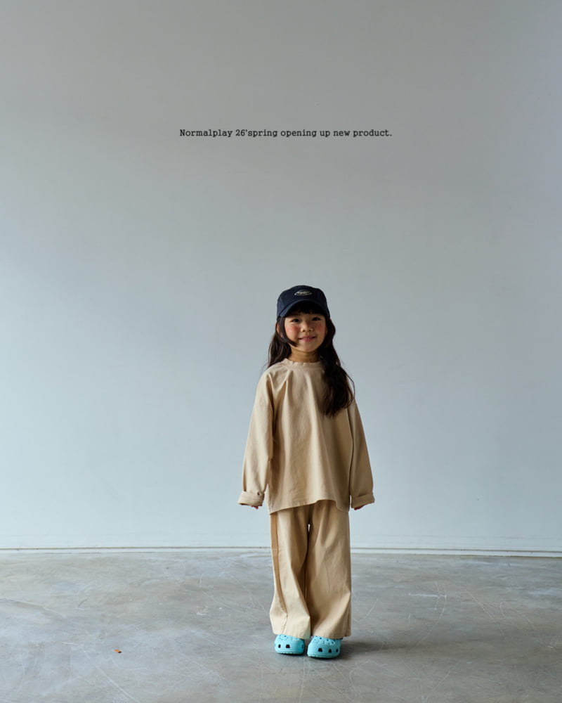 Normalplay - Korean Children Fashion - #kidsstore - Jersey Oversized Tee - 8