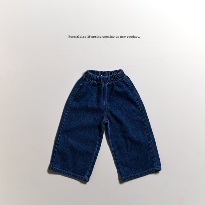 Normalplay - Korean Children Fashion - #kidsstore - Daily Wide Denim Pants