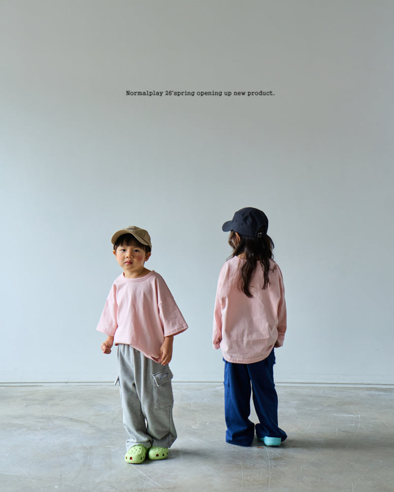 Normalplay - Korean Children Fashion - #kidzfashiontrend - Good Morning Single Long Sleeve Tee - 8