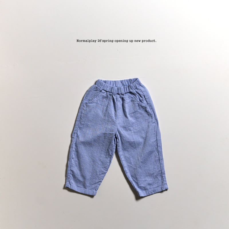 Normalplay - Korean Children Fashion - #kidzfashiontrend - Line Slacks - 8