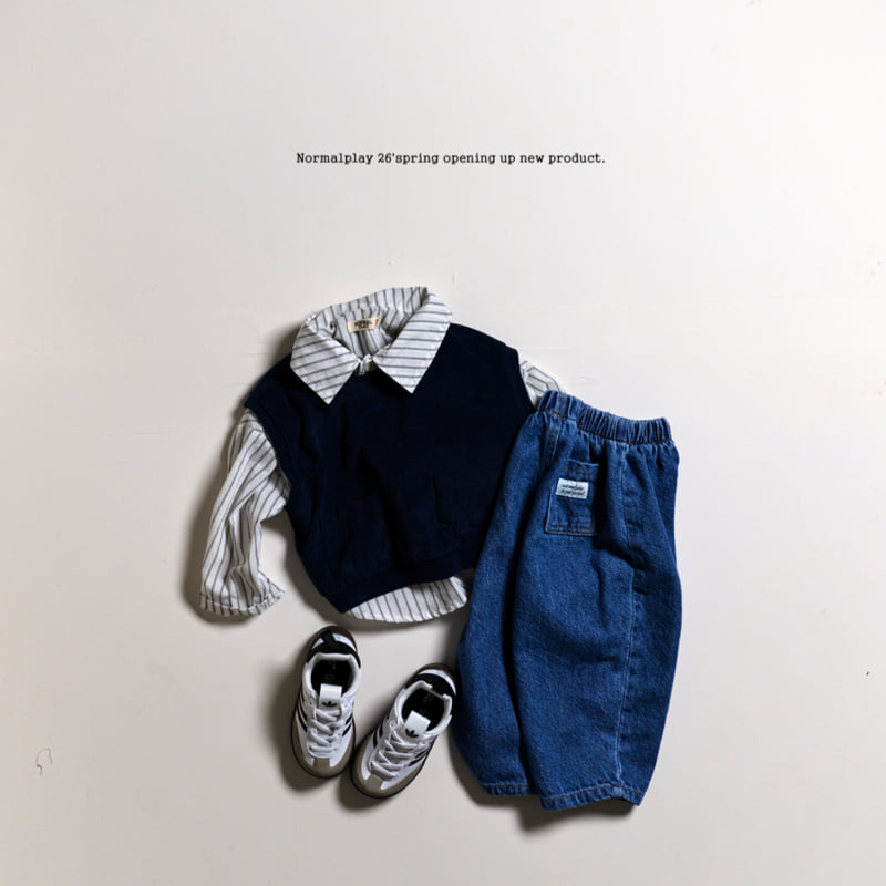 Normalplay - Korean Children Fashion - #kidzfashiontrend - Bouncy Jeans - 7