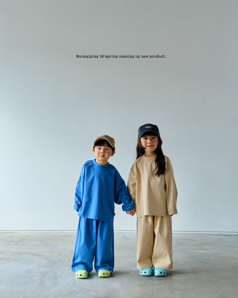 Normalplay - Korean Children Fashion - #kidzfashiontrend - Jersey Oversized Tee - 9