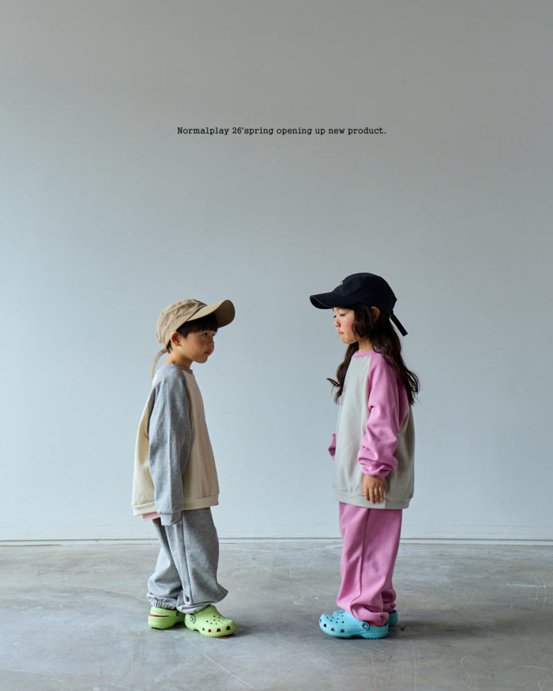 Normalplay - Korean Children Fashion - #littlefashionista - Daily Raglan Set - 12