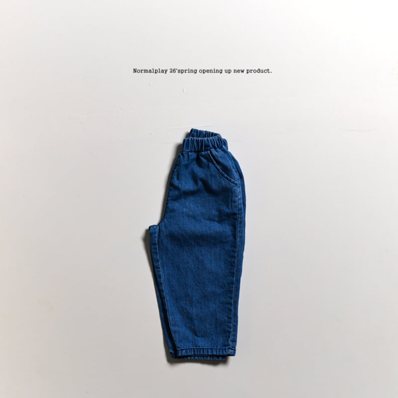 Normalplay - Korean Children Fashion - #littlefashionista - From Fit Denim Pants - 6