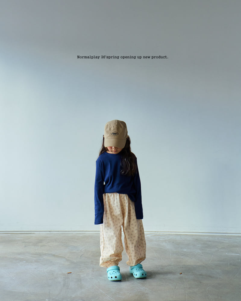 Normalplay - Korean Children Fashion - #Kfashion4kids - One Day Flower Pants - 4