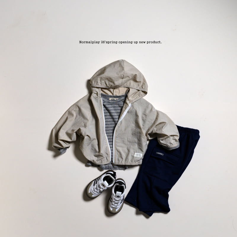 Normalplay - Korean Children Fashion - #littlefashionista - Mushroom Stripe Tee - 2