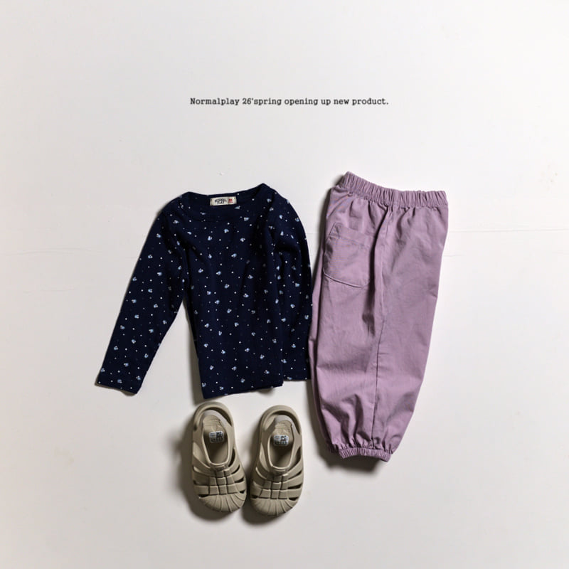 Normalplay - Korean Children Fashion - #magicofchildhood - Eyelet Flower Tee
