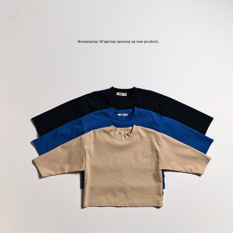 Normalplay - Korean Children Fashion - #magicofchildhood - Jersey Oversized Tee - 12