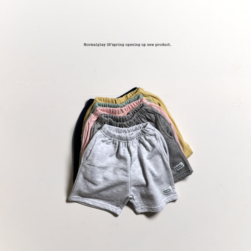Normalplay - Korean Children Fashion - #magicofchildhood - Soft Terry Shorts - 6