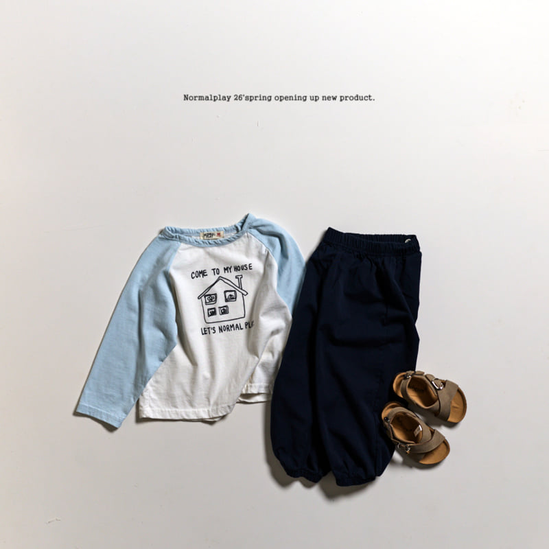 Normalplay - Korean Children Fashion - #minifashionista - My Home Raglan Tee - 7