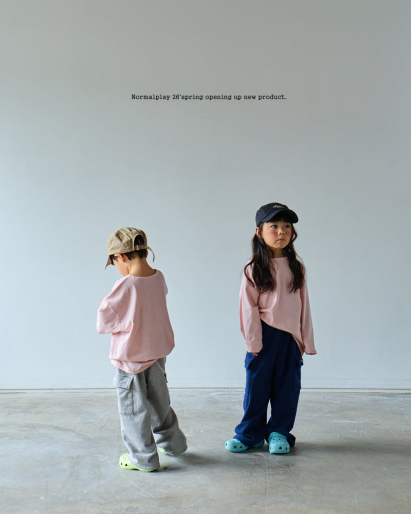 Normalplay - Korean Children Fashion - #minifashionista - Good Morning Single Short Sleeve Tee - 10