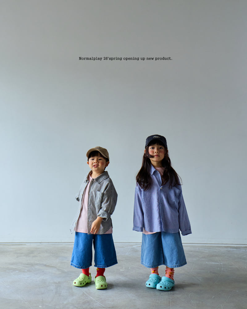 Normalplay - Korean Children Fashion - #prettylittlegirls - Series Check Shirt - 10