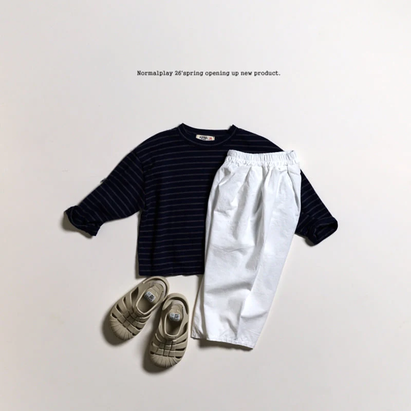 Normalplay - Korean Children Fashion - #prettylittlegirls - Mushroom Stripe Tee - 5